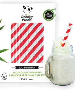 De fr&aelig;kke Panda Bamboo Paper Boble te suger&oslash;r